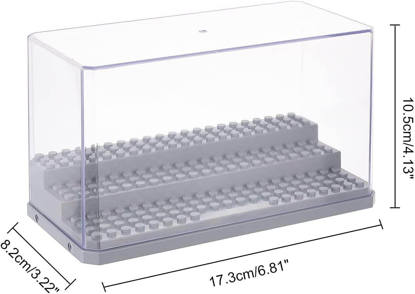 OLYCRAFT Vitrine En Acrylique à 3 Niveaux Pour Figurines D'action