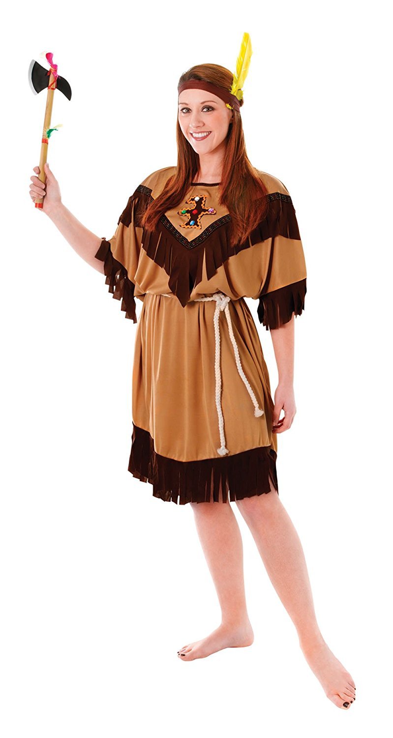 (TM) Female Squaw Womens Ladies Native American Costume