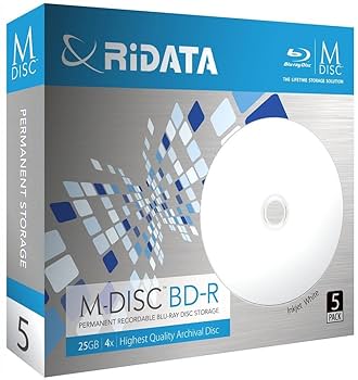 Amazon.co.jp: ライテック製 RiDATA 半永久保存 M-DISC BD-R 4