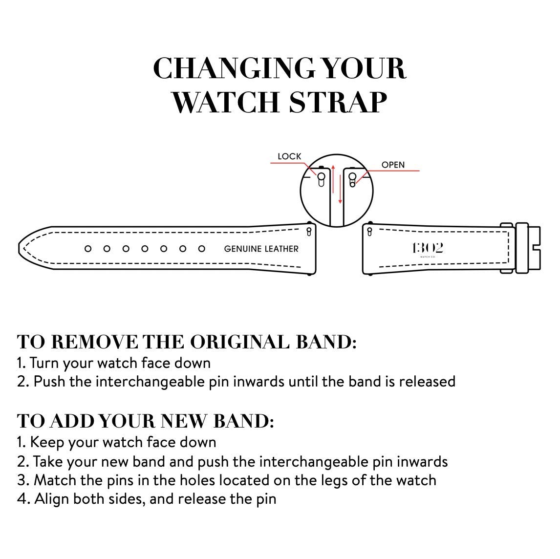 18mm Women's Watch Bands, 14mm Watch Bands, 16mm Watch Bands, 20mm Women's Leather Watch Bands, Easy Interchangeable Watch Band, Quick Release, Fits Many Brands (14mm, Pink Shimmer / Black Buckle)