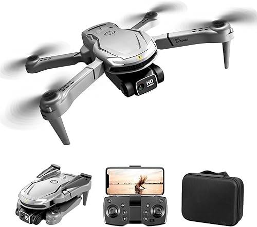 Miniatura 4 de Drone with 4k HD Fpv Camera, Foldable Arms Drone with Altitude Hold Headless Mode 2.4ghz 3-Level Flight Speed Drone, Apk System to Take Pictures,