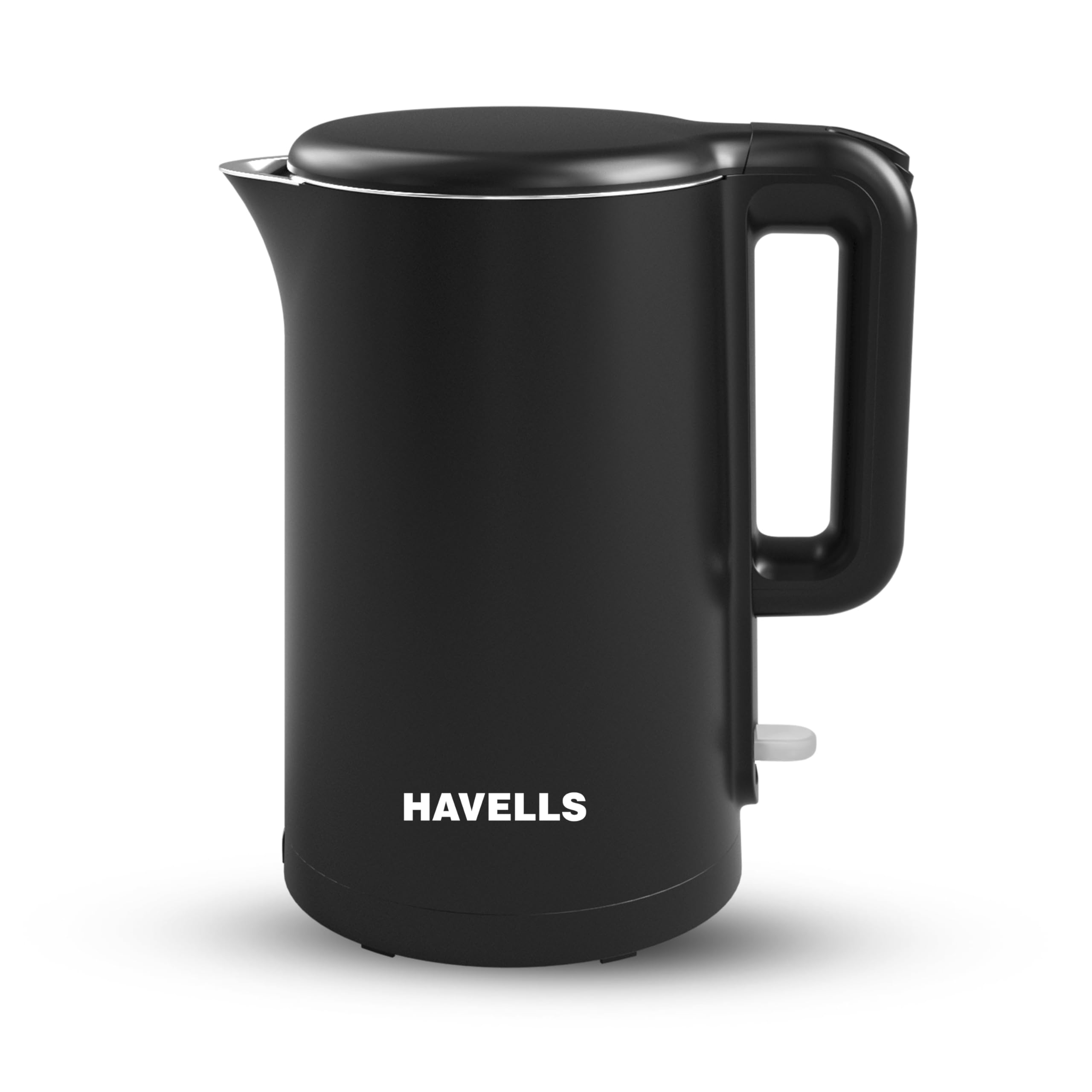 Havells Caro 1.5 litre Double Wall, 304 Stainless Steel Inner Body, Cool Touch Outer body, Wider Mouth, 2 Yr Manufacturer Warranty (Black, 1250 Watt) (B0CSNHG36T) Amazon Price History, Amazon Price Tracker