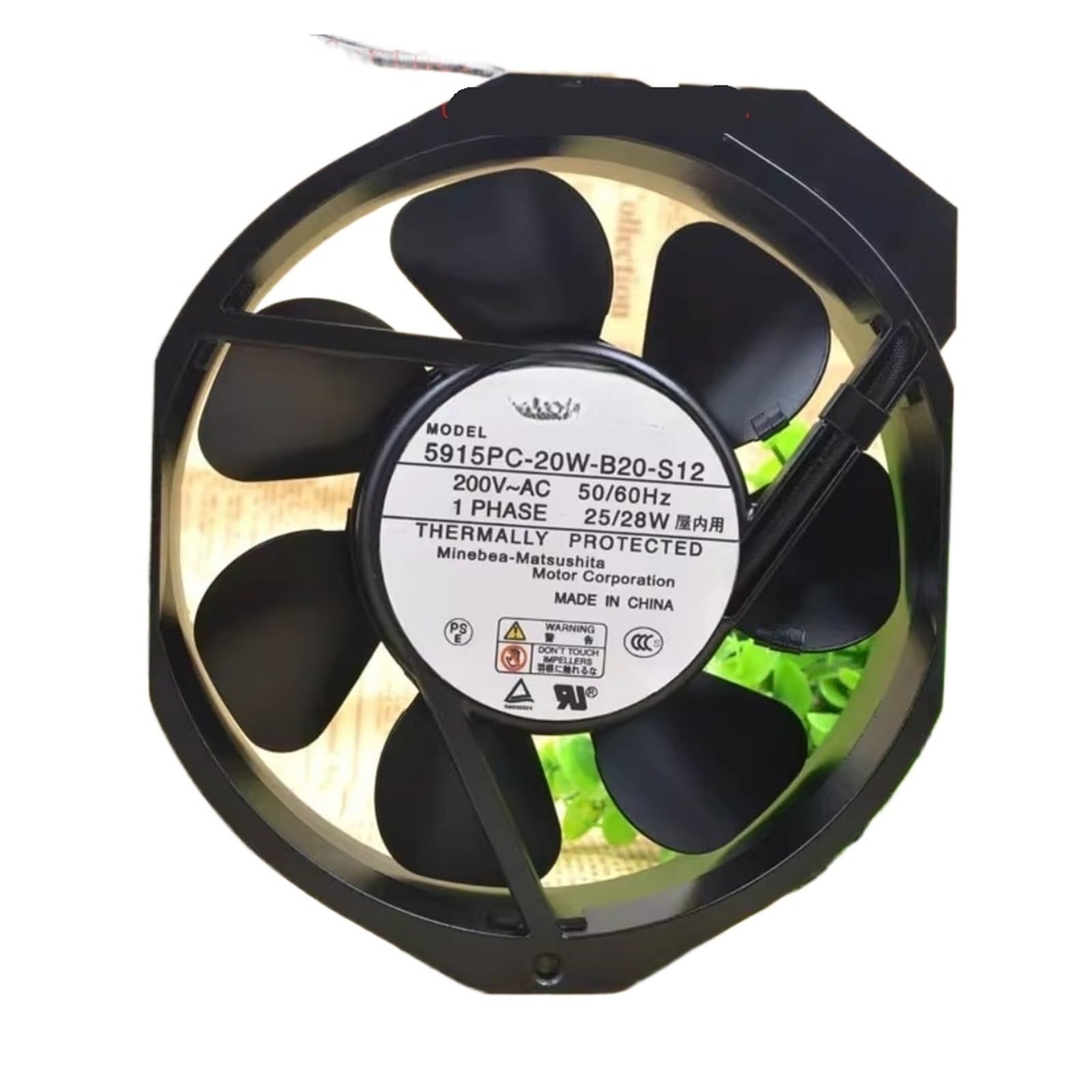OKEWGHFL 5915PC-20W-B20-S12 17238 200V Fan