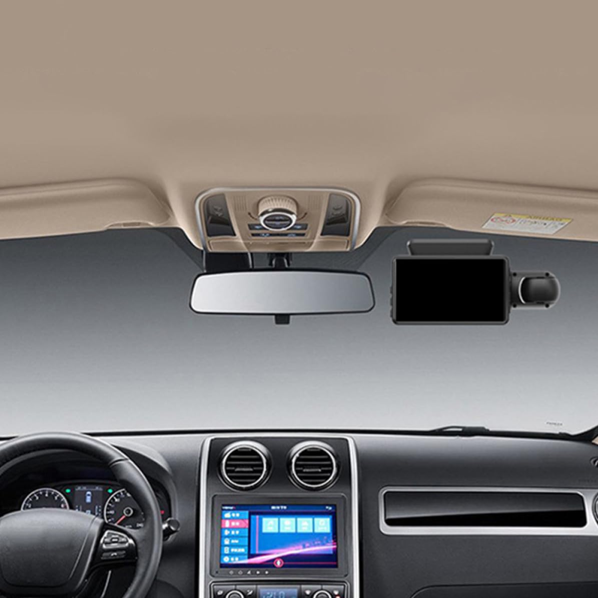 Dvr para Coche Cámara Delantera y Trasera, Pantalla 3 Pulgadas