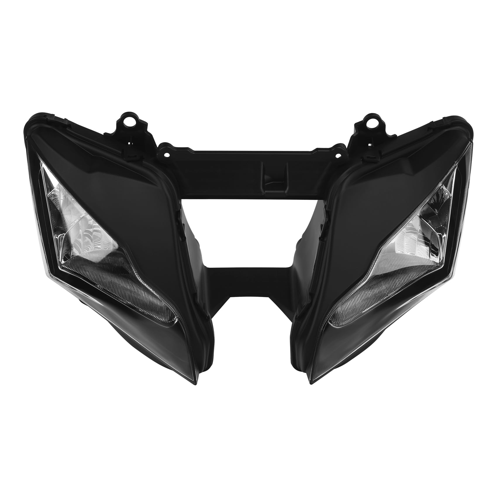 Green-L Front Headlight Headlamp Assembly and Upper Stay Fairing Bracket Fit for Kawasaki ZX10R 2011-2015