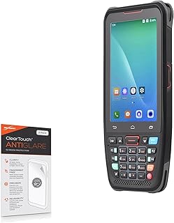 BoxWave Screen Protector Compatible With Bisofice Barcode Scanner Support (4 in) - ClearTouch Anti-Glare (2-Pack), Anti-Fingerprint Matte Film Skin