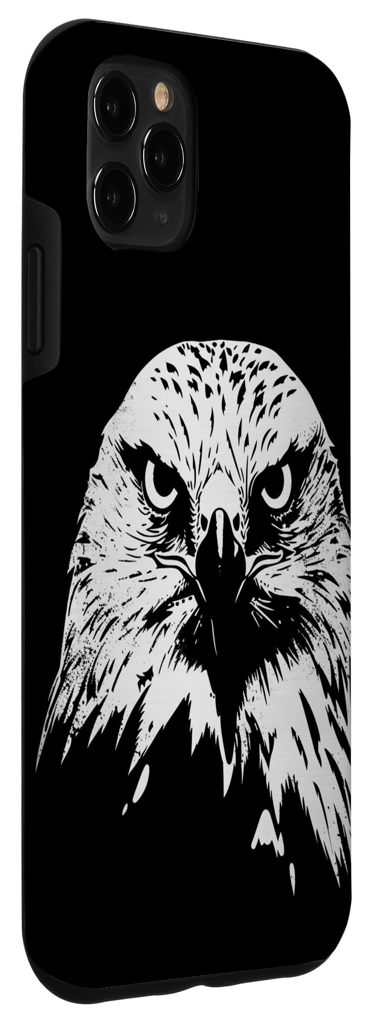 iPhone 11 Pro Max Fierce Eagle Head Design Patriotic American Bald Eagle Art Case - Image 3