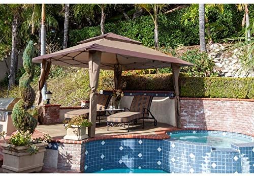 13 x 13 Pop-Up Canopy Gazebo. Great for Providing Extra Shade for Your Yard, Patio, or Outdoor Event.