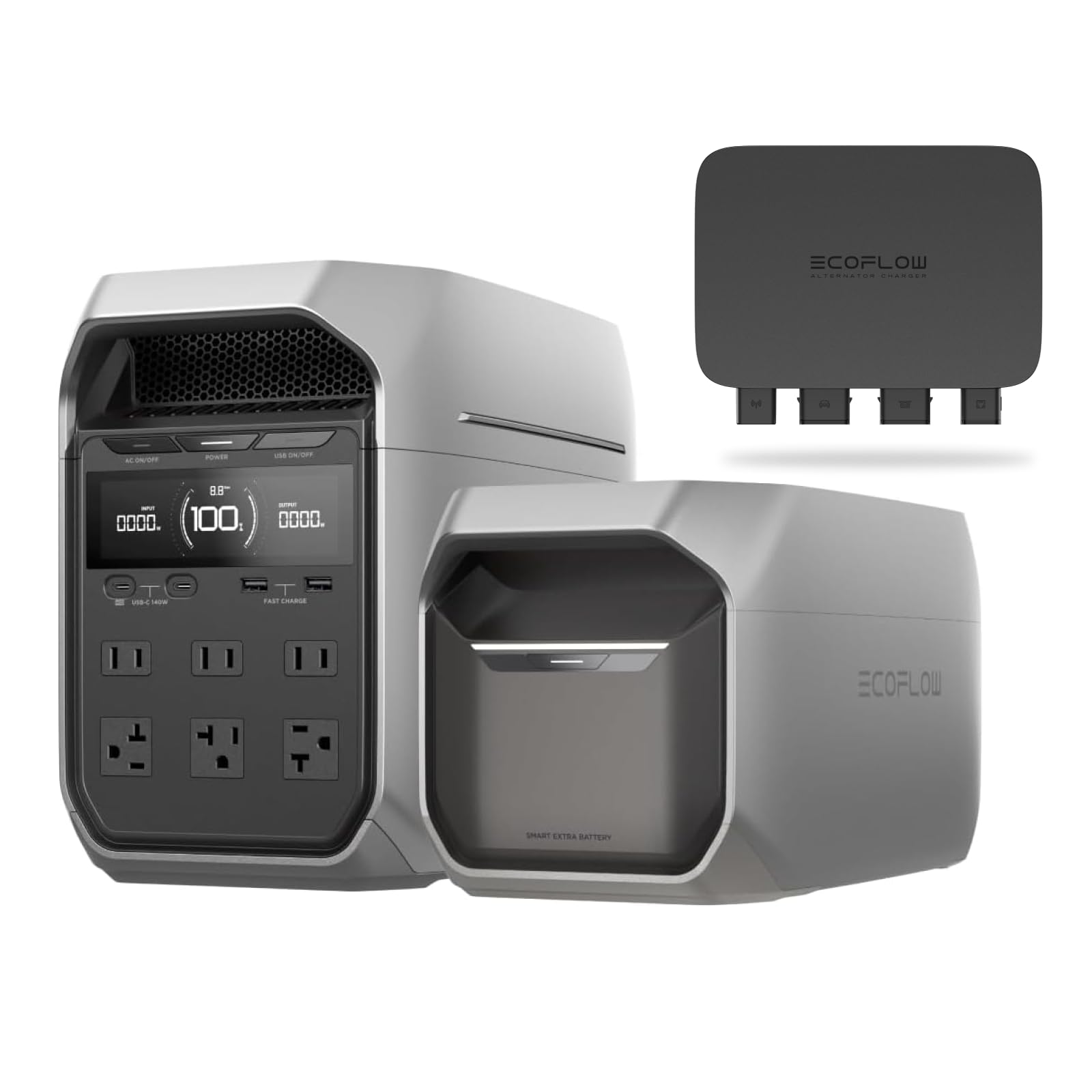 Amazon.co.jp: EcoFlow DELTA 3 Plus 1024Wh ポータブル電源 +