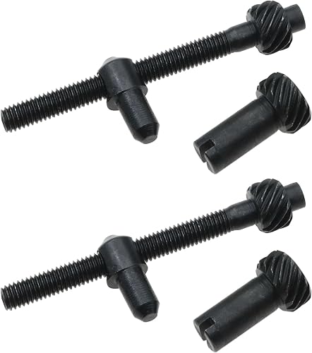2 Set Chain Adjuster Screw Tensioner Chainsaw Adjustment Screw Chainsaw Metal Replacement Chain Saw Screws Track Kit for Chain Saw Tool Tension Adjustment