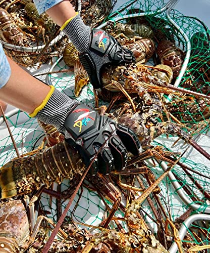 D Vein DVEIN-G Lobster Gloves For Diving Kevlar Spearfishing Dive Glove Puncture Resistant thumb #6