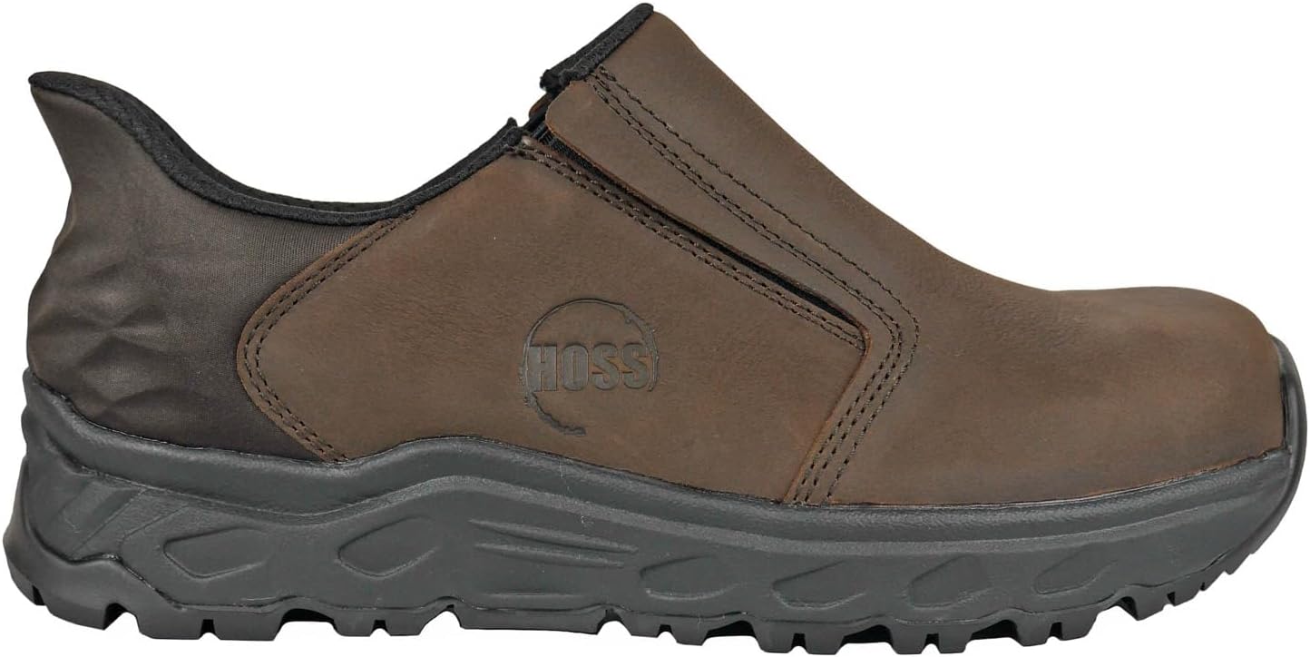 Hoss Men's 50240 McKee Slip Resistant Soft Toe Shoe