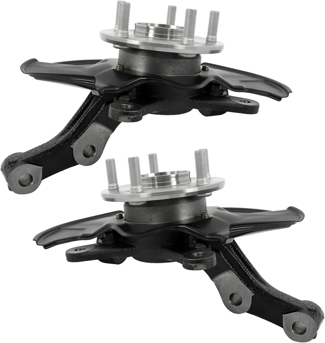 labwork 2Pcs Front Steering Knuckle and Wheel Hub Bearing Replacement for Honda Civic 2006-2011 698450 698451