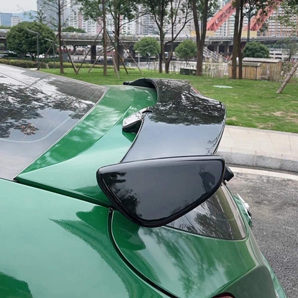 Aileron universel voiture type spoiler de toit arrière en plastique ABS renforcé