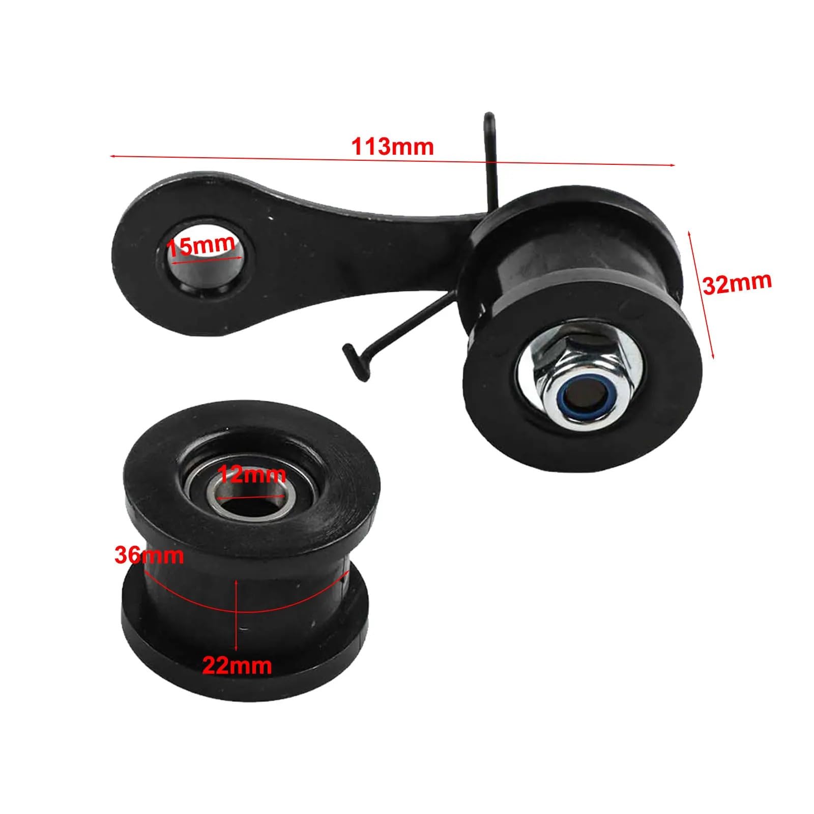 Ajustador de Tensor de Cadena Para Accesorios De Moto Tensión Tensor de Cadena