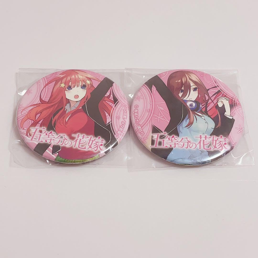 五等分の花嫁　缶バッジセット　中野三玖 映画 五等分の花嫁 缶バッジセット 中野三玖: キャラグッズ