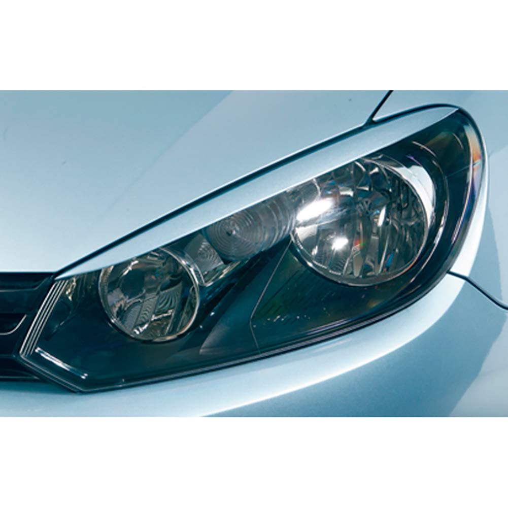 RDX Racedesign Head light spoilers compatible with Volkswagen Golf VI 2008- (ABS)
