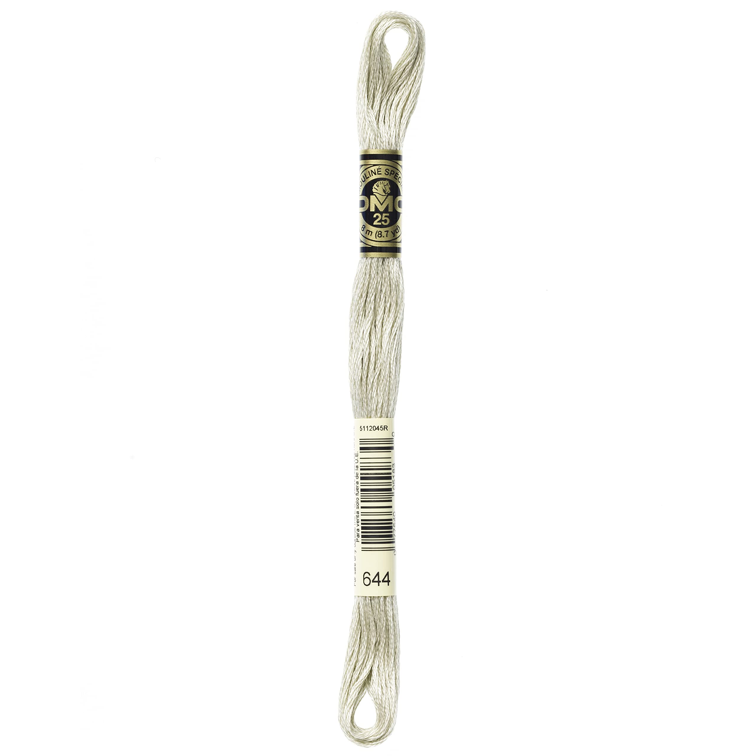DMC 6-Strand Embroidery Cotton Floss, Medium Beige Grey