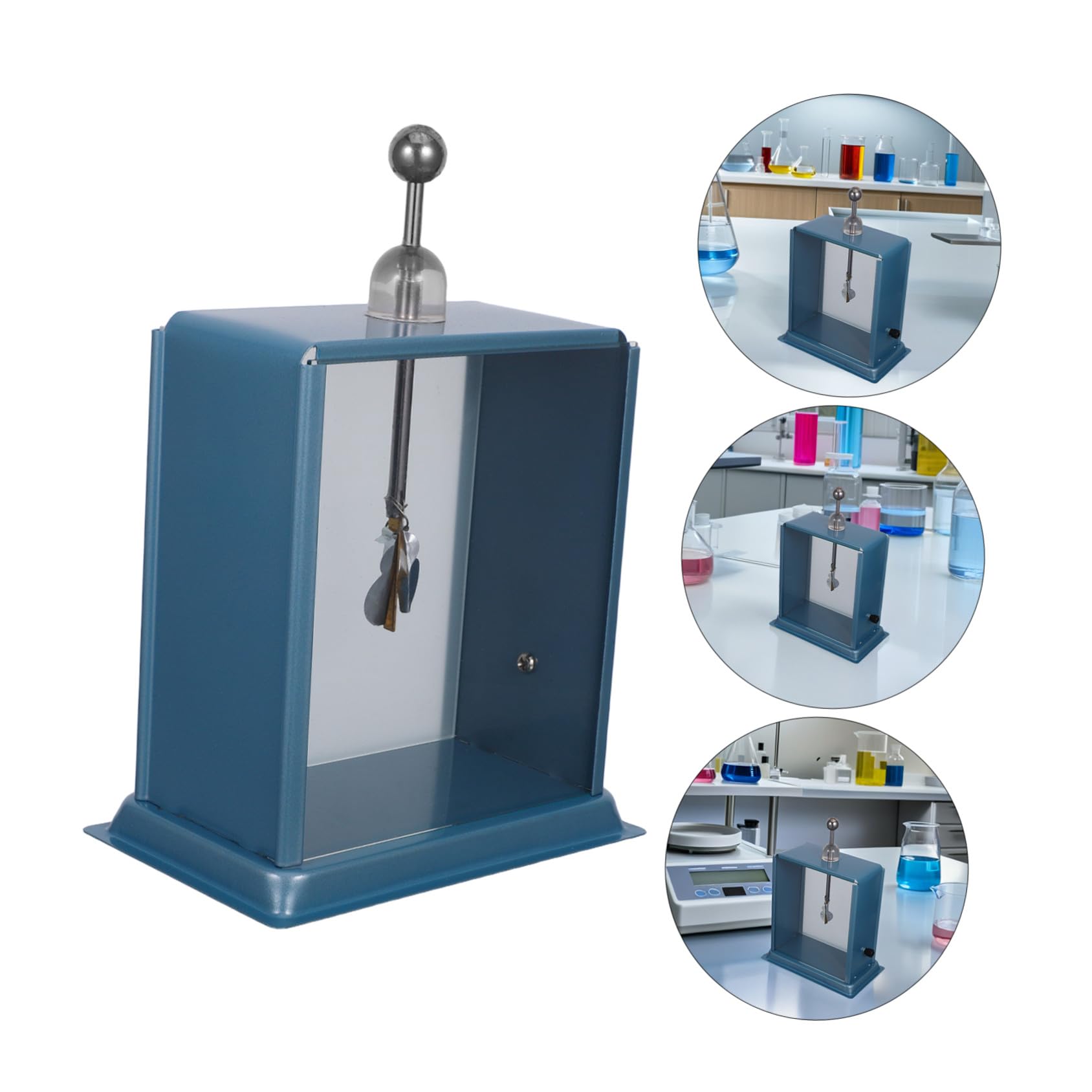 Electrómetro de Hierro y Lámina para Medir Electricidad Estática Equipo Científico para Experimentos de Física el Aula Material Didáctico para Estudiantes de Primaria y Secundaria