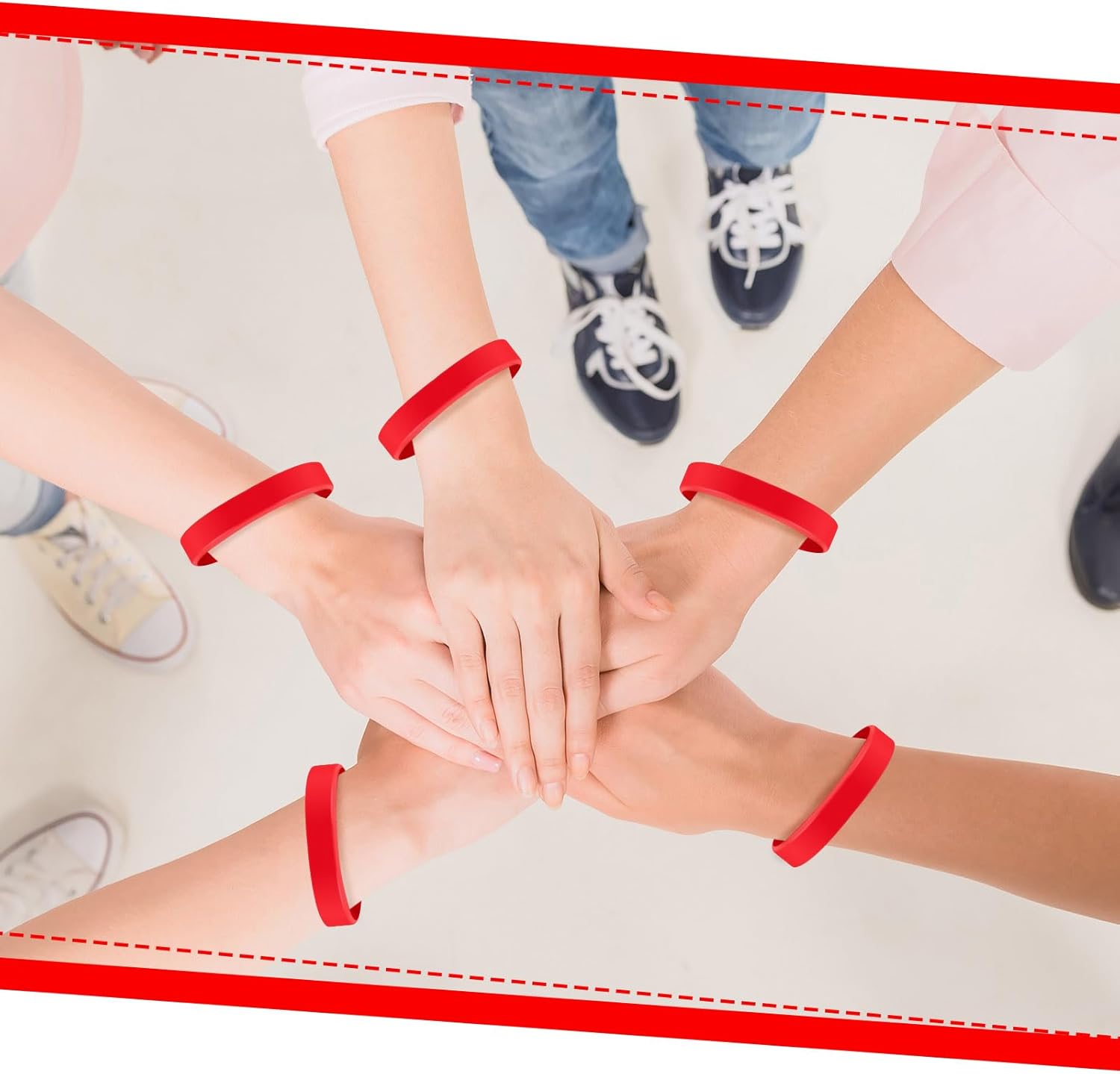 Liliful 200 Pcs Blank Rubber Bracelets for Adults Nigeria Ubuy