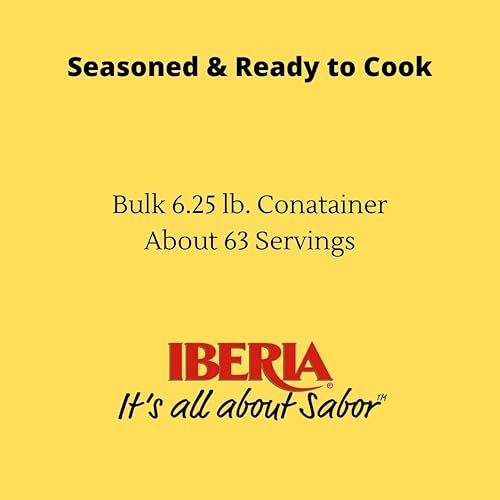 Miniatura 3 de Iberia Arroz amarillo de 6.25 libras. Arroz sazonado estilo español a granel