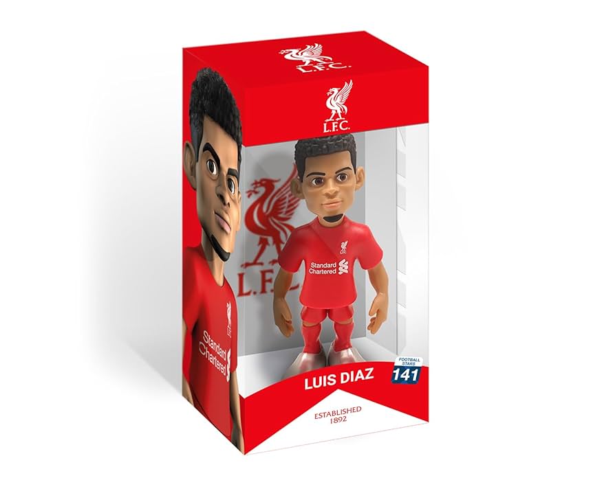 スポーツ選手 Mickey MINIX - Football Stars #141 - Liverpool - Luis Díaz 23