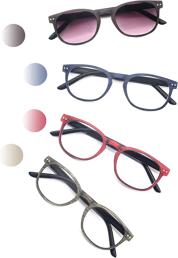 53 opinioni per HEEYYOK Confezione da 4 Occhiali da
