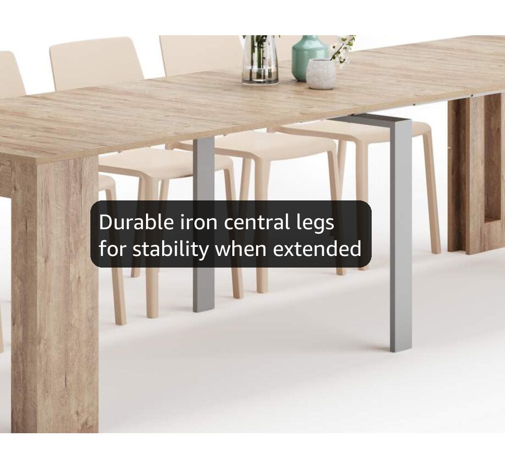 Amazon.com - Mobili Fiver, Easy, Extendable Console Table with