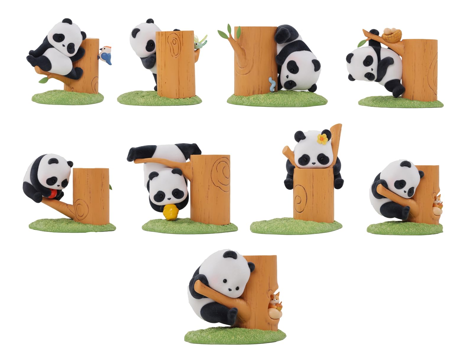 Amazon.co.jp: 52TOYS BLINDBOX PANDA ROLL TREE CLIMBING SERIES 8