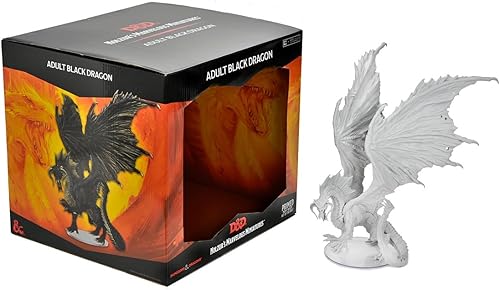 D&D Nolzur's Marvelous Miniatures: Dragón Negro Adulto