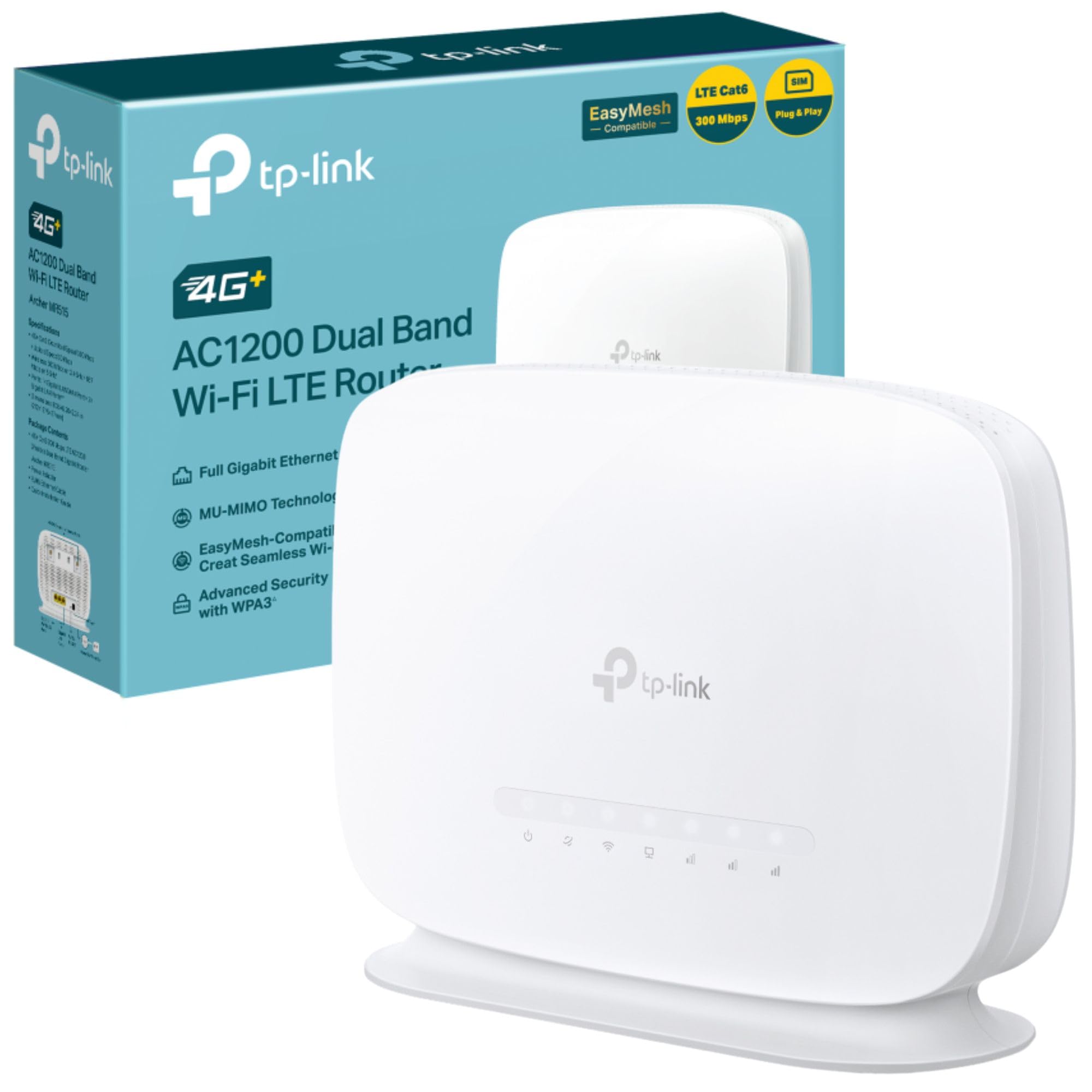 Tp-Link White Archer Ac1200 - Gigabit Ethernet Dual-Band (2.4 Ghz / 5 Ghz) Wi-Fi 5 Wireless Router