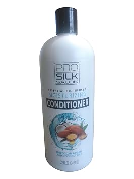 Condicionador hidratante PRO SILK Salon essential Oil Infused Moisturing Moroccan Argan and Coconut 32 fl oz 946ml