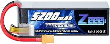 Amazon.co.jp: ゼエエ Zeee 6S リポバッテリー 22.2V 50C 5200mAh 大