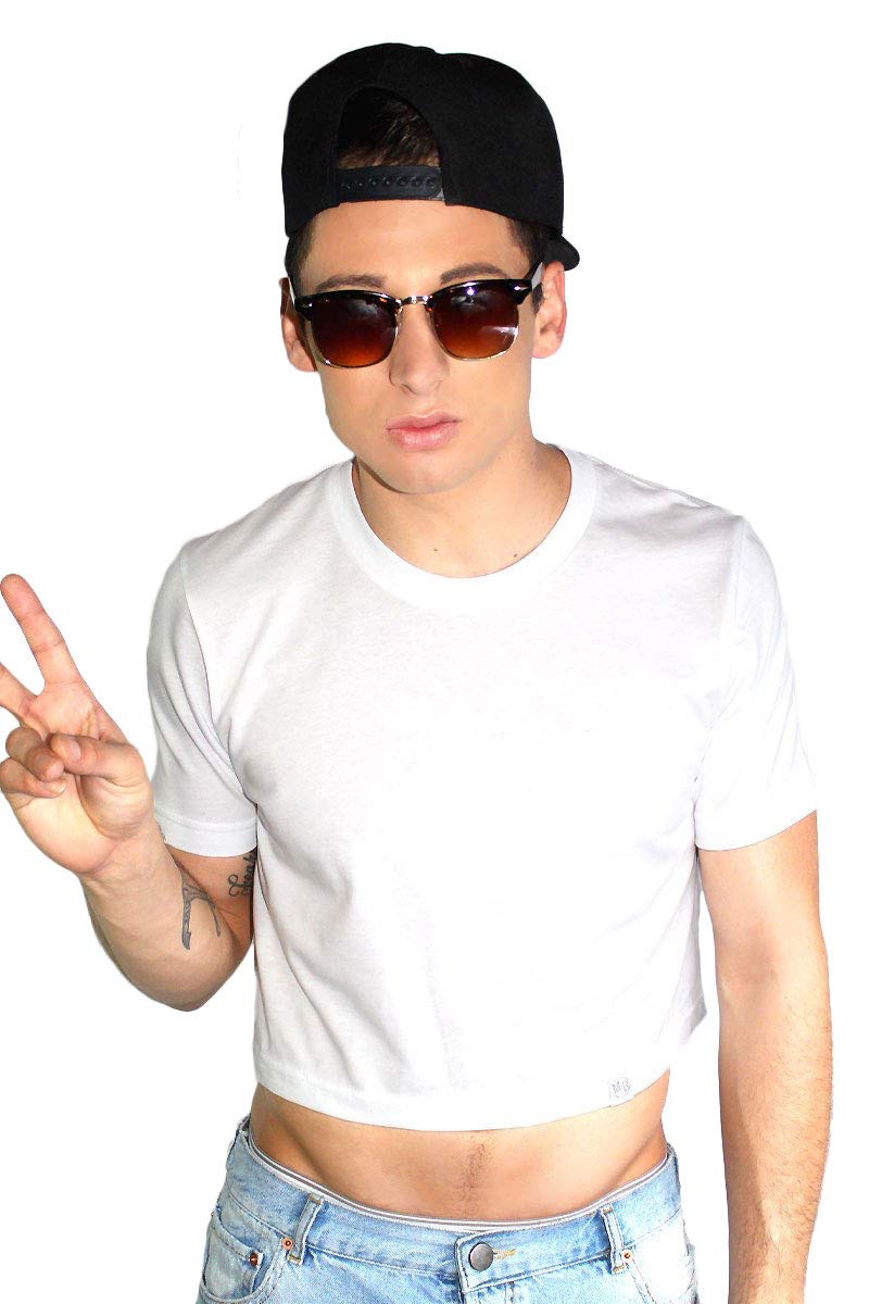 Marek+Richard Men's Core Cropped Tee