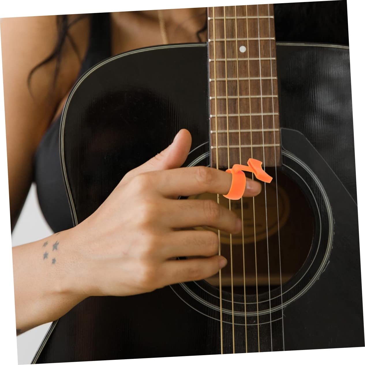 Toyvian 8 Piezas Elegir de Funda para púas de Guitarra Organizador de púas de Instrumentos puas Guitarra acústica Guitar Picks bajo Herramientas Recoger Herramienta de sujeción