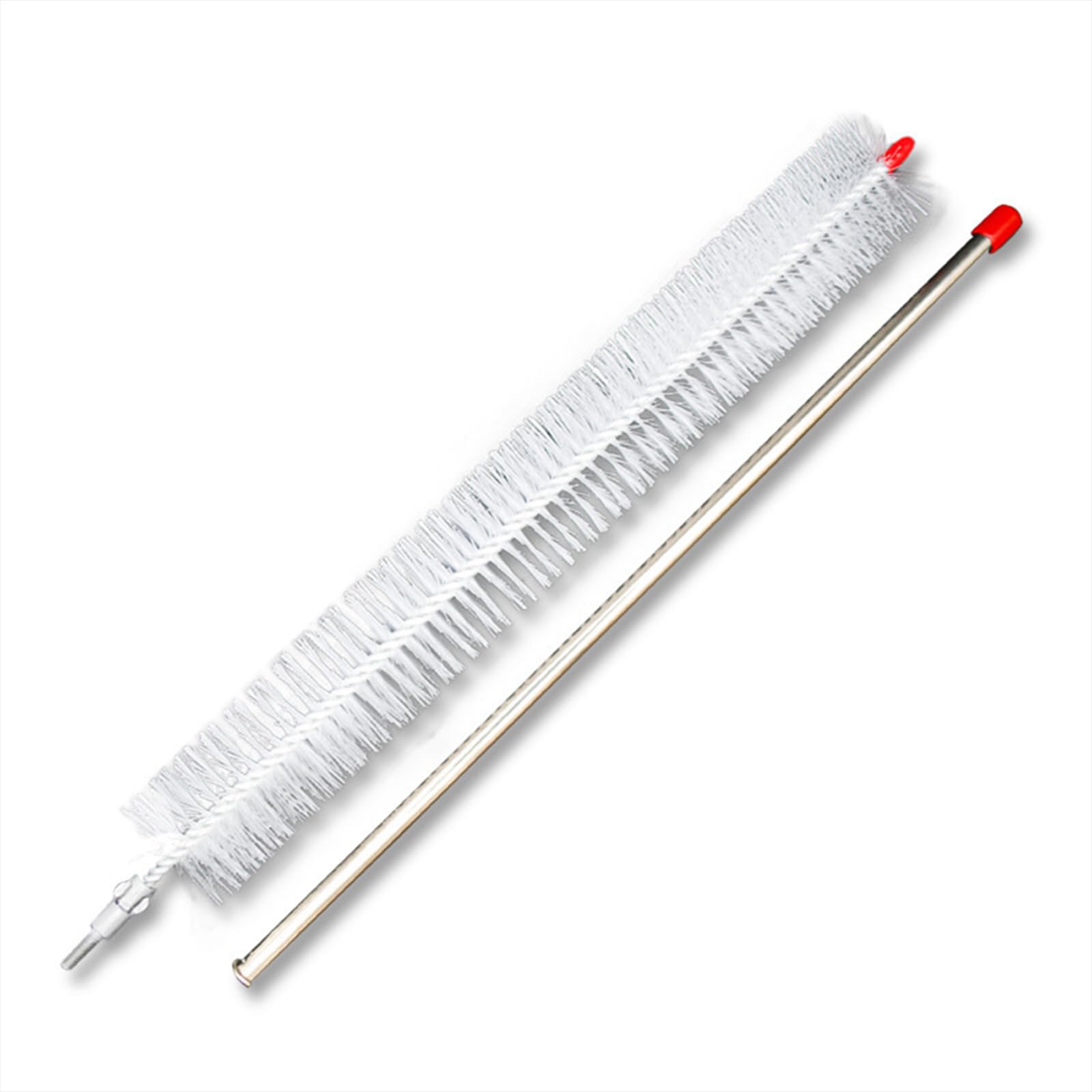 Extended Handle Washing Machine Cleaning Brush with Stainless Steel Rod for Dryer Vents and Exhaust Port Washing Machine Brush