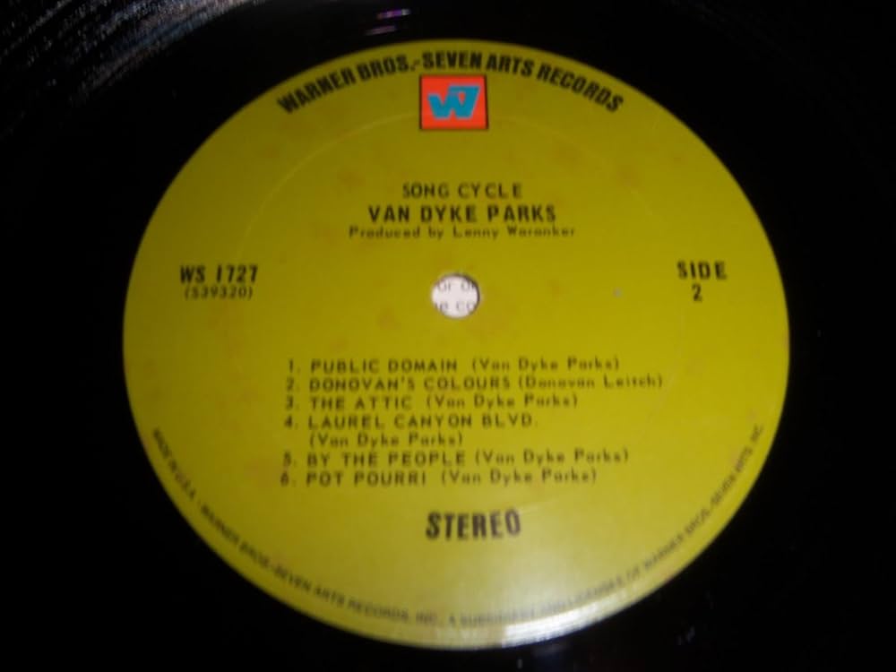 Van Dyke Parks - Song Cycle [Vinyl] - Amazon.com Music