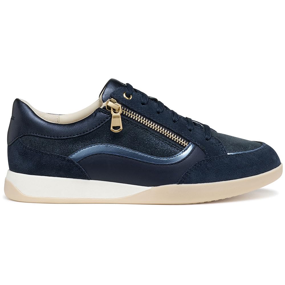 Geox Women's D MARYEMY C Trainers, Navy, 39 EU