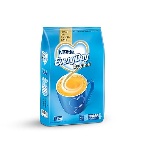 Nestle Everyday Crema de leche en polvo blanqueador de té y edulcorante 4.0 lbs (3.96 libras) extra grande