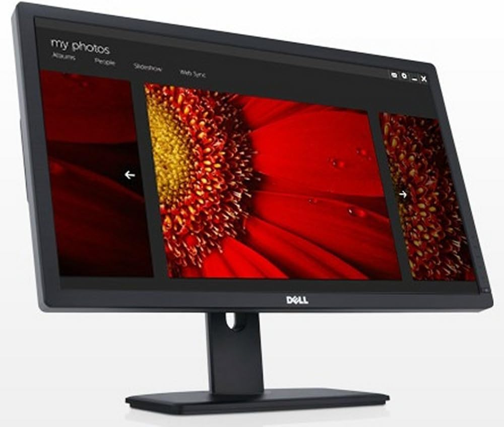 Dell E-Series E2213 22 inch Widescreen LED Monitor - Black (16:10, 250 cd/m2, 1000:1, 1680x1050, 5ms) (Renewed)