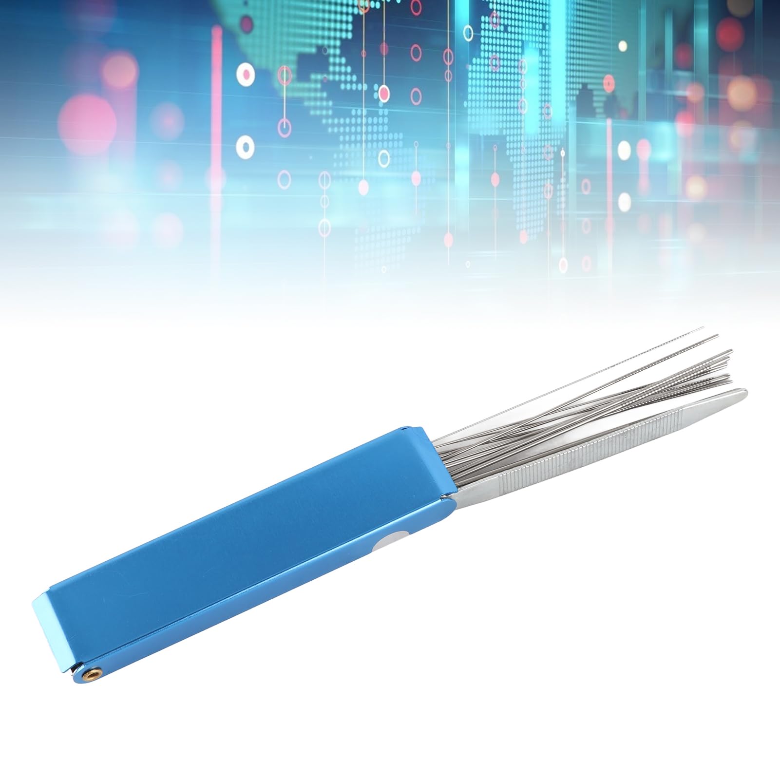 Respicefinem 12 in Small Volume Portable Nozzle Cleaning Needle With Long Service Life Ideal For Engine And Printer Nozzle Cleaning And Welding Accessories