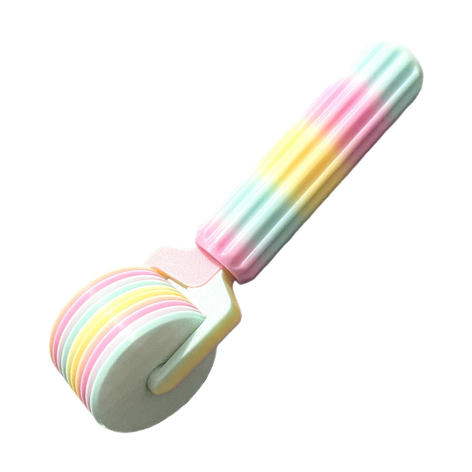 Jazuaiao Rainbow Colored Bead Painting Press Roller Tool Prevents Beads Displacement Durability Construction Craft Tool Ergonomic Craft Roller