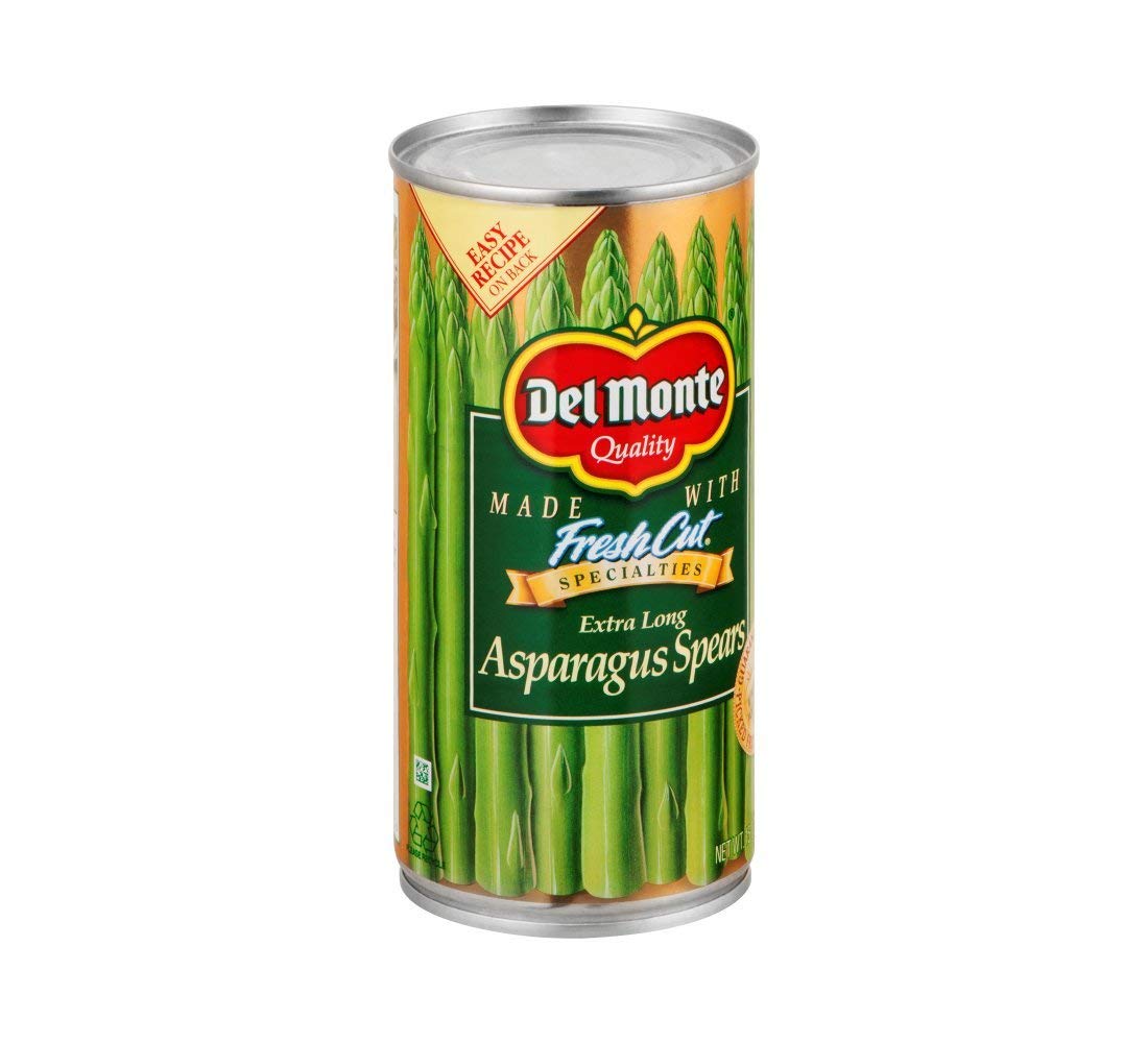 Del Monte Fresh Cut Specialties Extra Long Asparagus Spears, 15oz Cans (Pack of 6) - Premium Canned Veggies