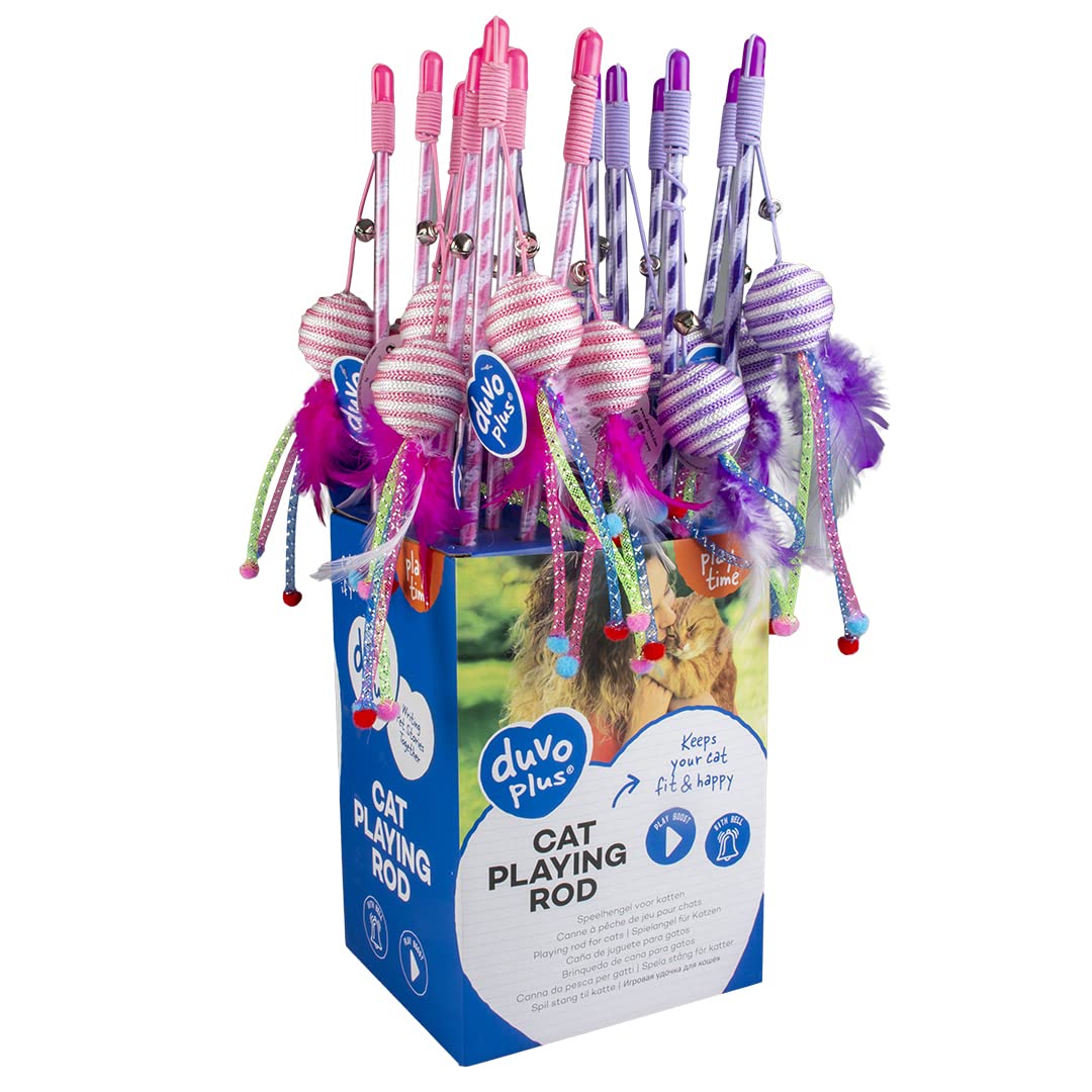 Duvo+ Cat Playing Rod Catchy Rope Ball Mix, Multicolors (B09N3RRJC6) Amazon Price History, Amazon Price Tracker