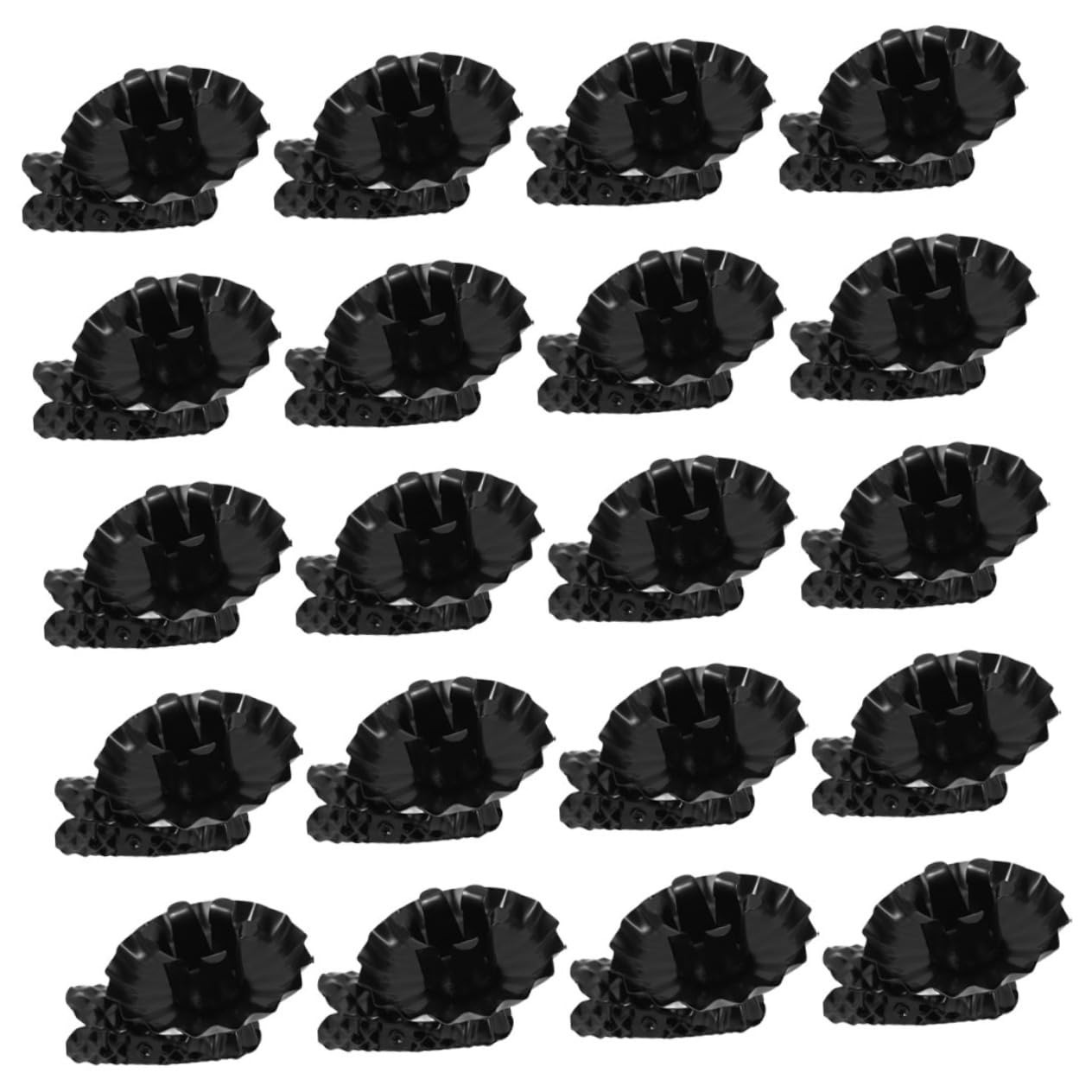 Alipis 60pièces Clips De Bougeoirs Vintage pour Chandelles De Supports De Bougies à Fixer De Et Tables