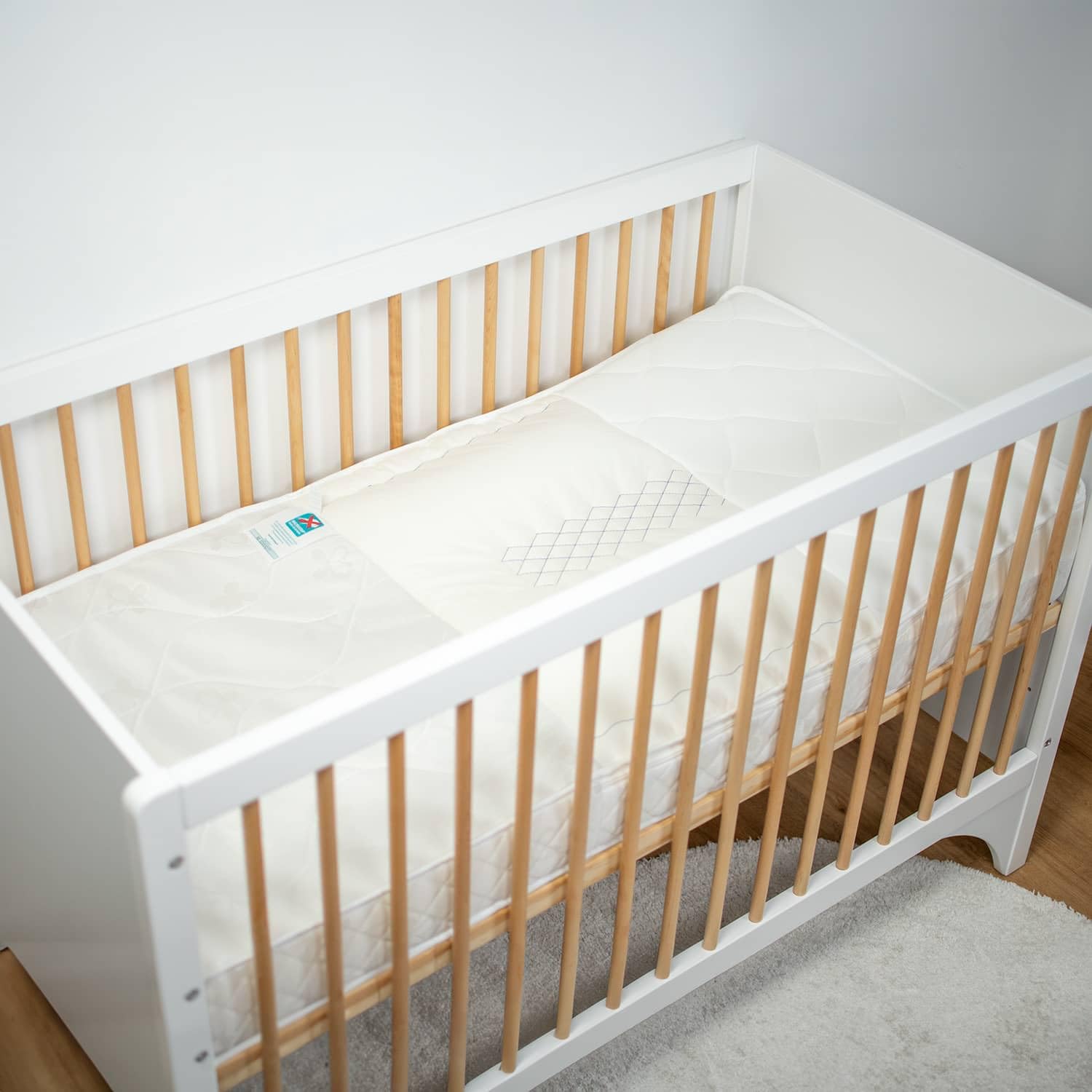 SEVIRA KIDS | Matelas Anti-Reflux avec plan Incliné et cale bébé amovible - Made in France - 70x140 cm 70x140 cm