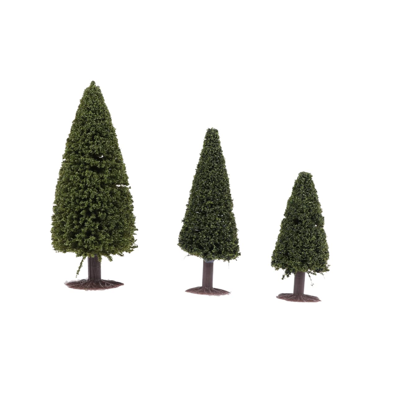 Alipis 45piezas Árboles De para y Accesorios De Maqueta para Modelismo y Decoración del