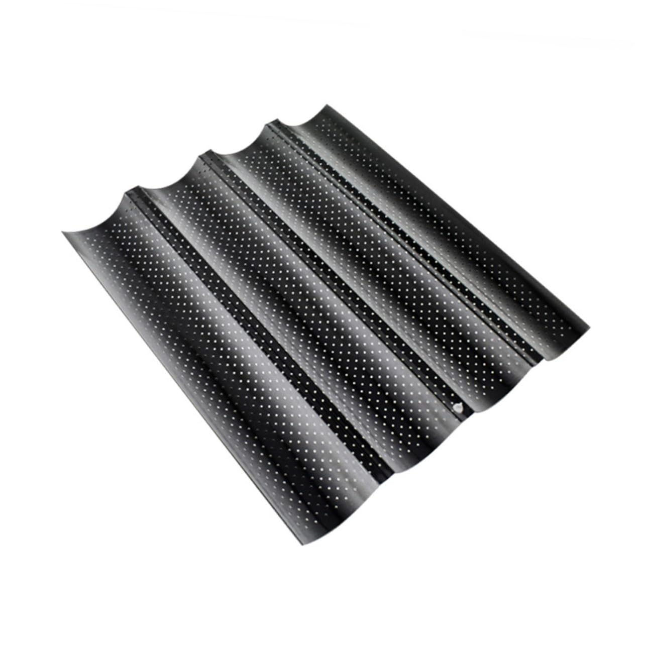 OFFSCH French Bread Baking Four-slot Non-stick Baking Pan Easy to Clean Versatile