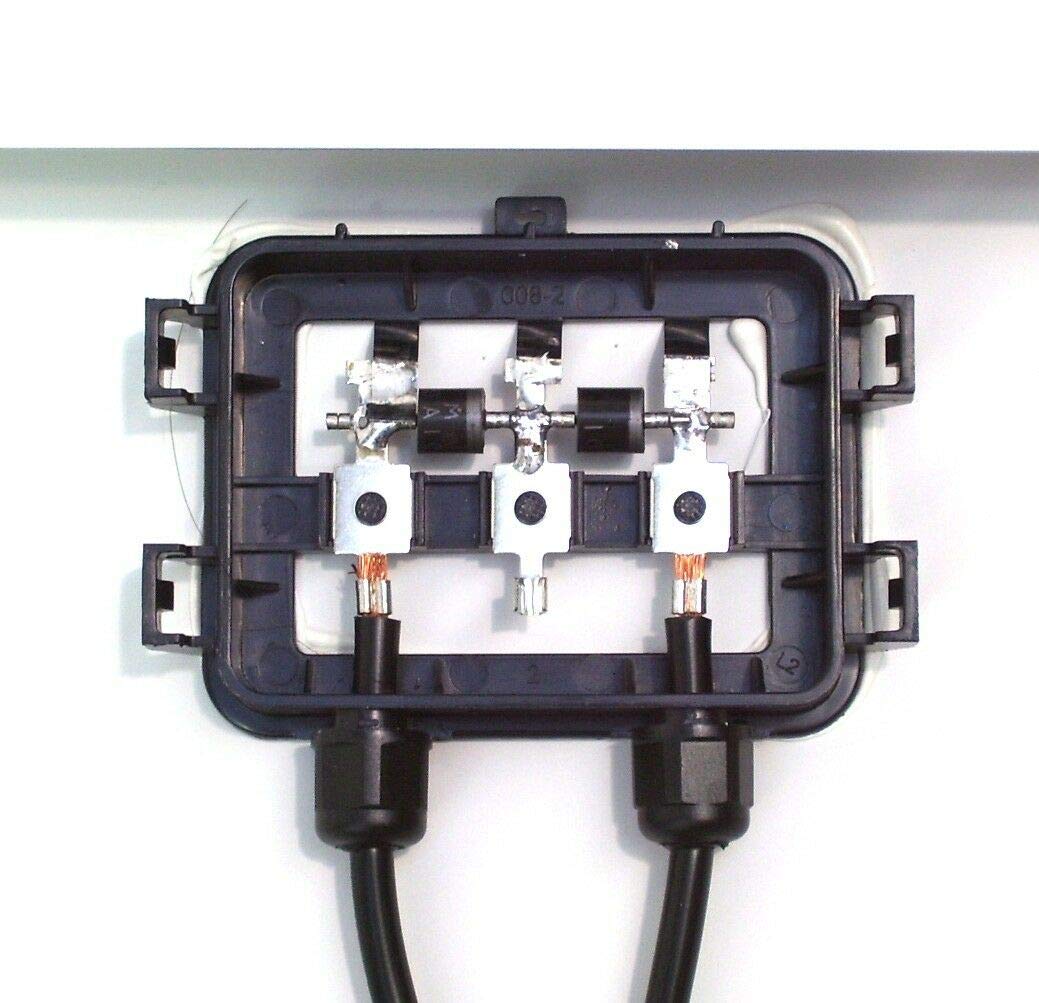 D+L Panel słoneczny moduł solarny 12 V Solar monokrystaliczny moduł fotowoltaiczny 55419 100 W AWZ