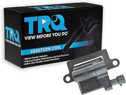 TRQ Camión de bobina de encendido cuadrado con V8 para GMC Cadillac Chevy Sierra Tahoe H2 Pickup